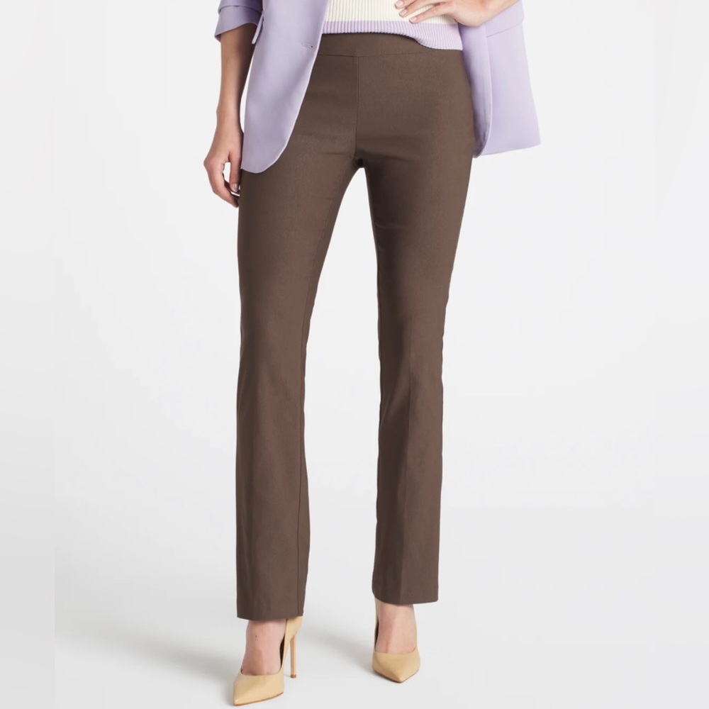 Tribal Brown Stretchy Work Trousers